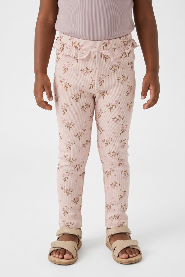 Lil' Atelier Leggings »NMFGAVO EFI SLIM LEGGING LIL NOOS« weiche Jersey Rippqualität