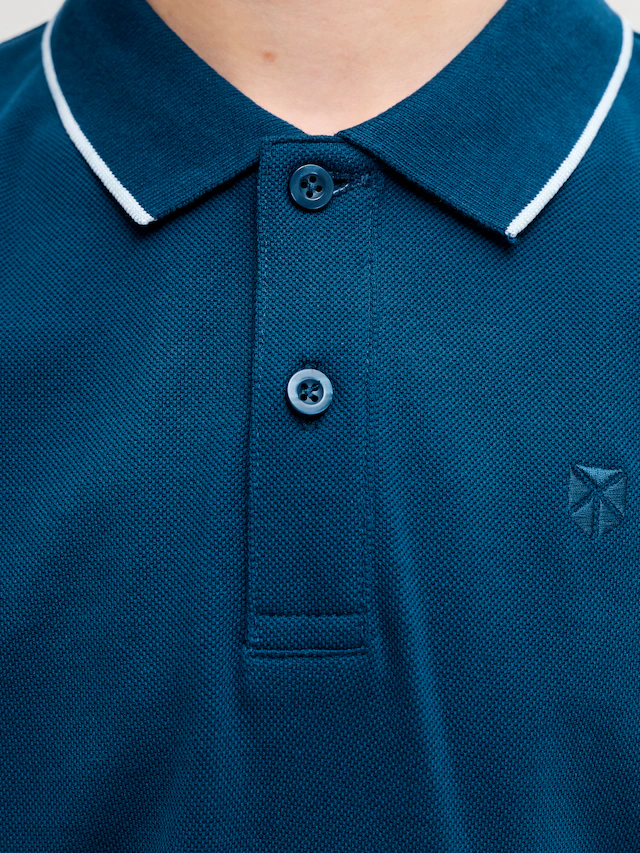 Jack & Jones Junior Poloshirt »JPRBLAWESTON SS POLO JNR« Baumwolle, regular fit