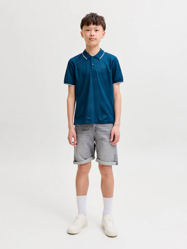 Jack & Jones Junior Poloshirt »JPRBLAWESTON SS POLO JNR« Baumwolle, regular fit