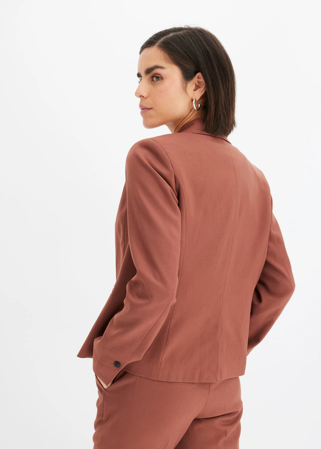 bonprix Jackenblazer »Blazer« festlicher Stil, schmale Passform, mit Paspeltaschen