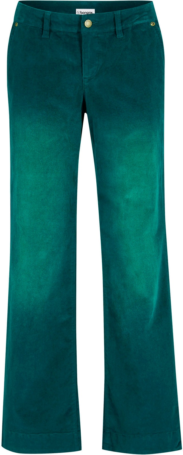 bonprix Cordhose »Stretch-Cordhose, Wide« aus Baumwolle und Elasthan, Loose Fit, ausgestelltes Bein