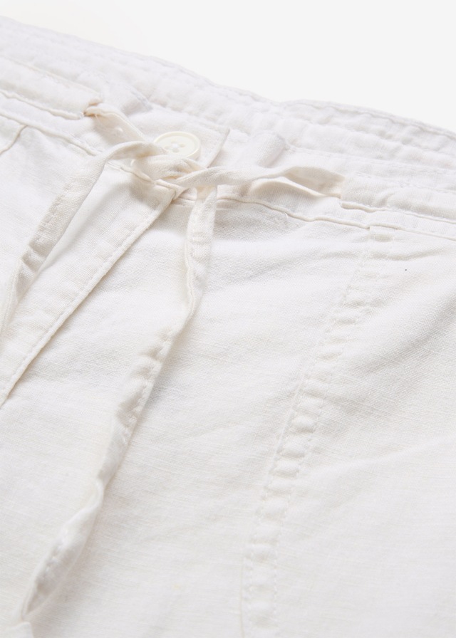 bonprix Leinenhose Loose Fit, mit Kordelzugbund, mit Eingrifftaschen, mit Gesäßtaschen