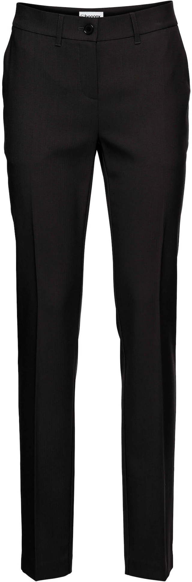 bonprix Anzughose Slim fit Passform, mit Stretchanteil, mit Bügelfalte