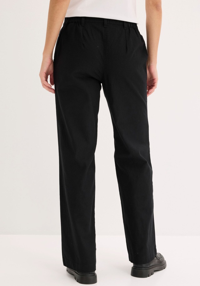 bonprix Leinenhose aus Leinen-Baumwoll-Mix, Loose Fit, komfortable Leibhöhe