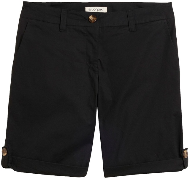 bonprix Bermudas »Stretch Bermuda« mit krempelbaren Beinen, Regular Fit