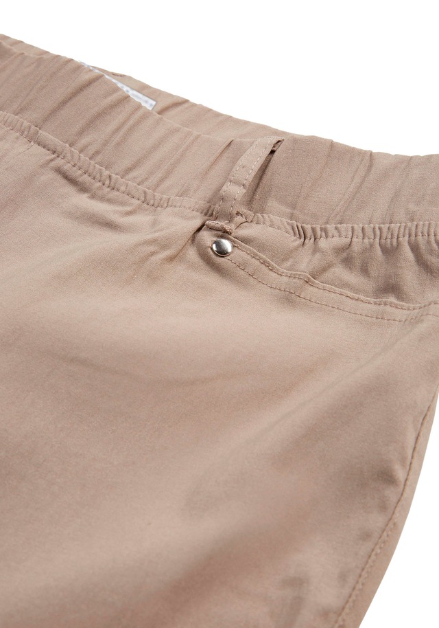 bonprix »Stretch-Hose in Schlupfform« aus Viskose, Slim Fit Passform, Schlupfform mit Gürtelschlaufen