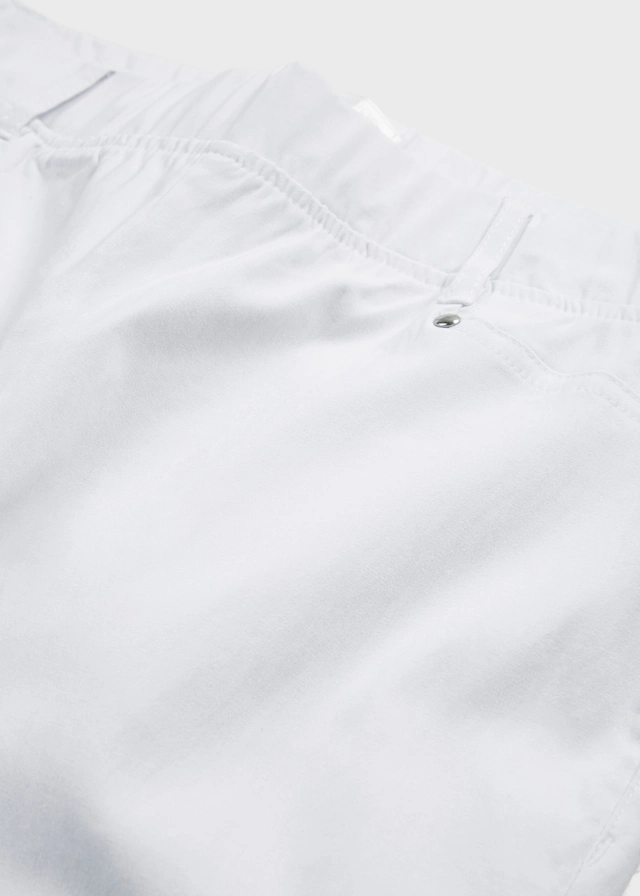 bonprix »Stretch-Hose in Schlupfform« aus Viskose, Slim Fit Passform, Schlupfform mit Gürtelschlaufen