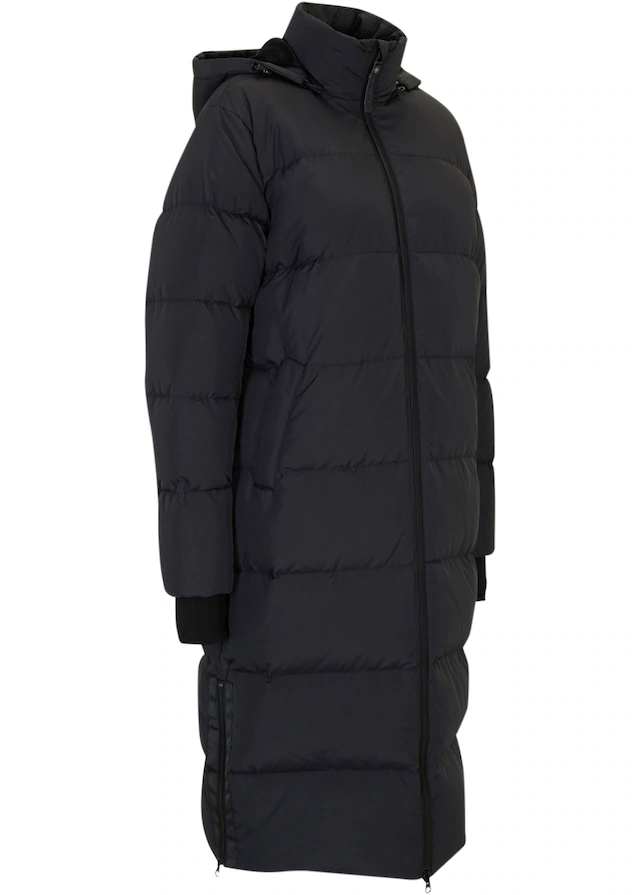 bonprix Steppmantel »Daunenmantel mit recycelter Daune und isolierender Wärmetechnologie« sportlicher Stil, mit 2-Wege-Reißverschluss, oversize, wasserabweisend