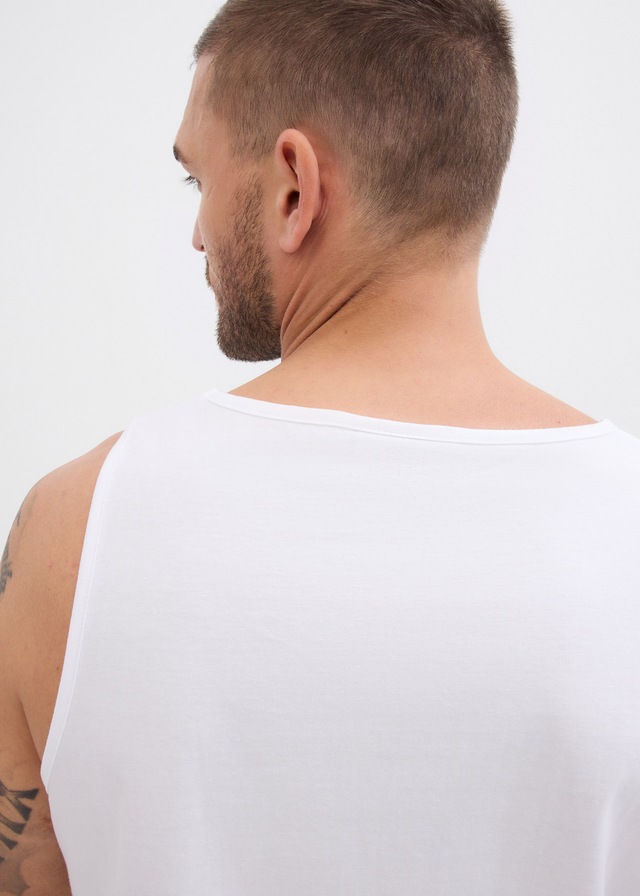 bonprix Tanktop Packung, 3er, 3 Stk. Regular Fit, Rundhalsausschnitt