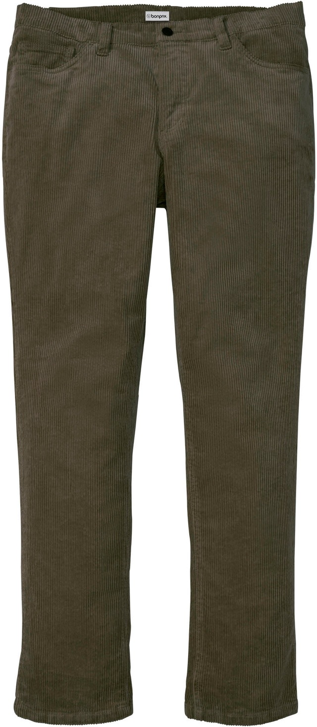 bonprix Cordhose »Regular Fit Stretch-Cordhose mit Komfortschnitt« aus Baumwolle und Elasthan, Regular Fit, Komfortschnitt