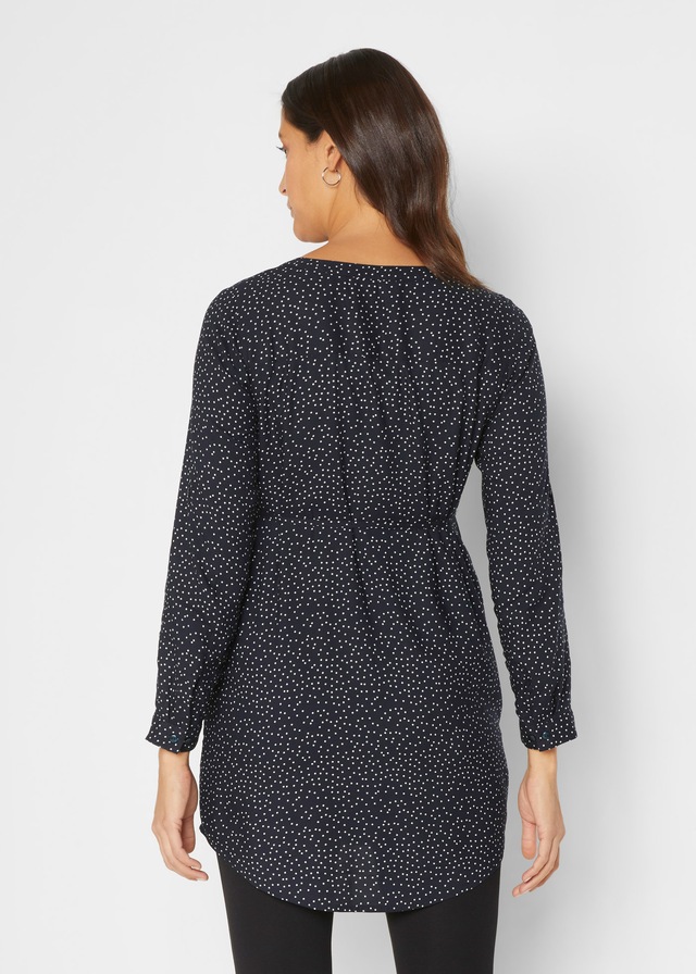 bonprix Umstandskleid als Kleid oder Bluse tragbar, aus Viskose, Loose Fit