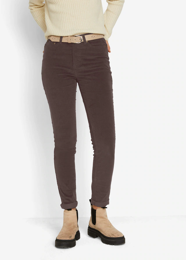 bonprix Cordhose »Stretch-Cordhose, Skinny« aus Baumwolle und Elasthan, schmale Passform, Skinny Fit