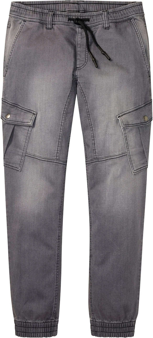 bonprix Jogg Pants »Regular Fit Jeans-Jogger mit Komfortbund, Straight« mit Komfortbund