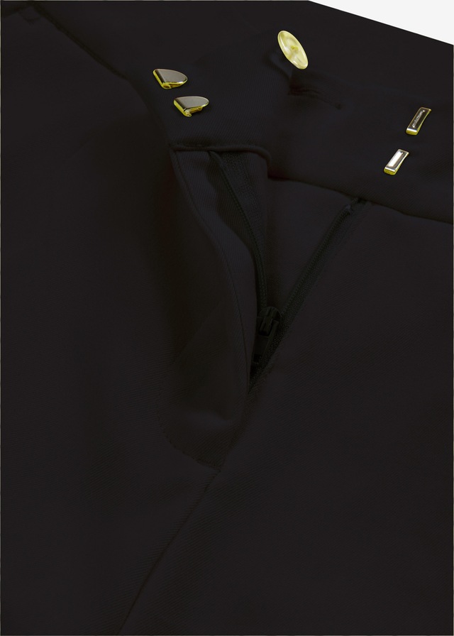 bonprix Marlene-Hose »Marlenehose« aus Polyester, Viskose und Elasthan, Regular Fit, weites Bein
