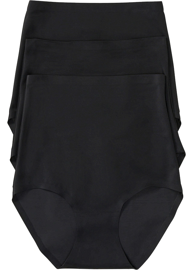 bonprix Shapingpants Packung, 3er, 3 Stk. körpernahe Passform, mittlere Formkraft, nahtlose Verarbeitung