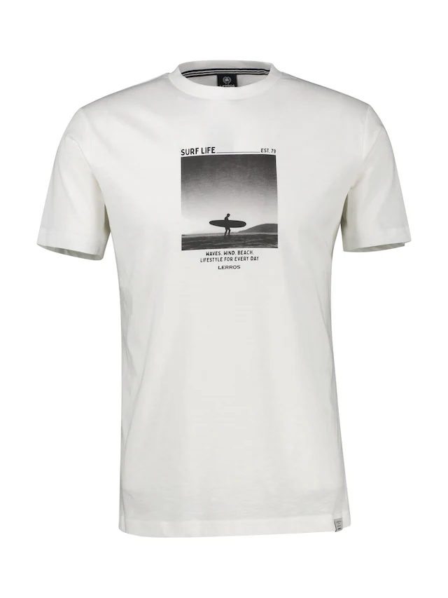 LERROS Kurzarmshirt Sommershirt mit Print
