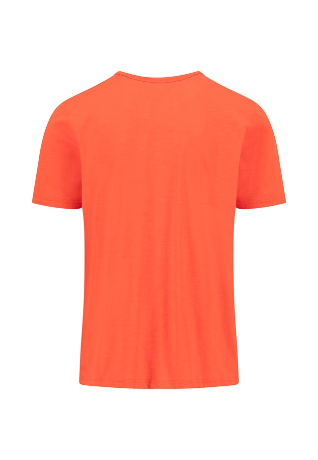 FYNCH-HATTON T-Shirt regular fit, unifarben, mit Logo Stickerei