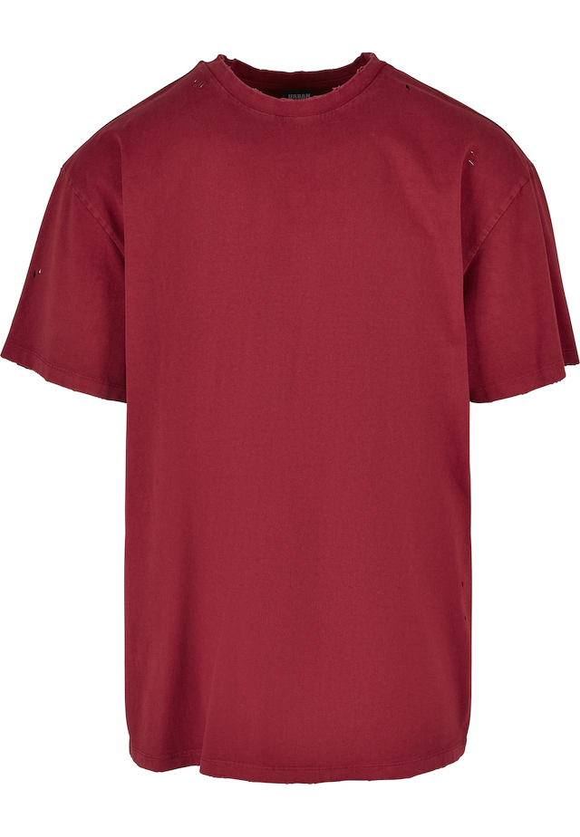URBAN CLASSICS T-Shirt »Urban Classics Herren Oversized Distressed Tee« 1