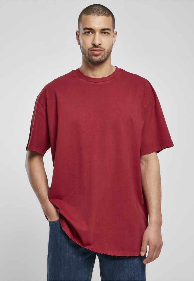 URBAN CLASSICS T-Shirt »Urban Classics Herren Oversized Distressed Tee« 1