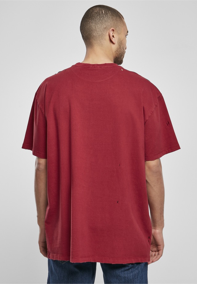 URBAN CLASSICS T-Shirt »Urban Classics Herren Oversized Distressed Tee« 1