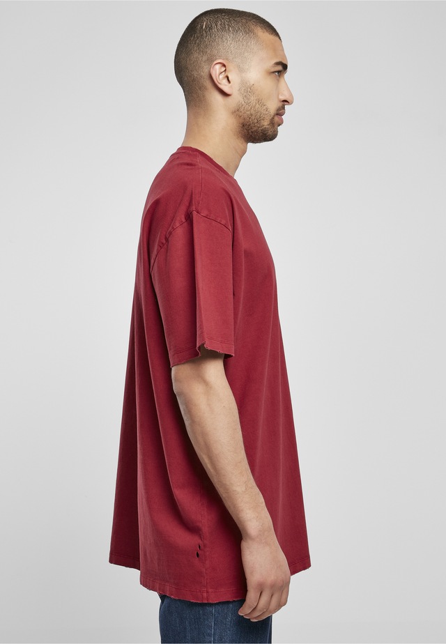 URBAN CLASSICS T-Shirt »Urban Classics Herren Oversized Distressed Tee« 1
