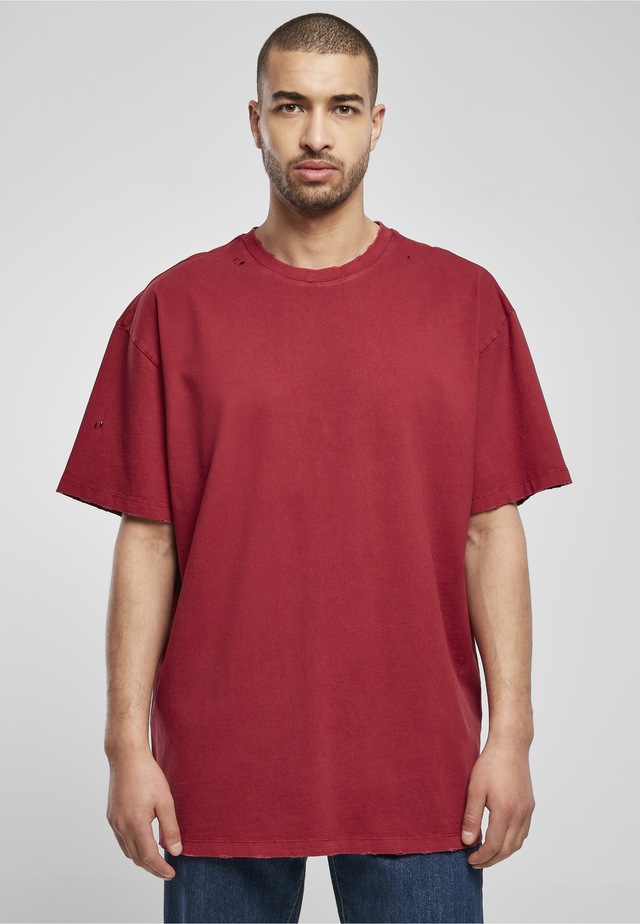URBAN CLASSICS T-Shirt »Urban Classics Herren Oversized Distressed Tee« 1