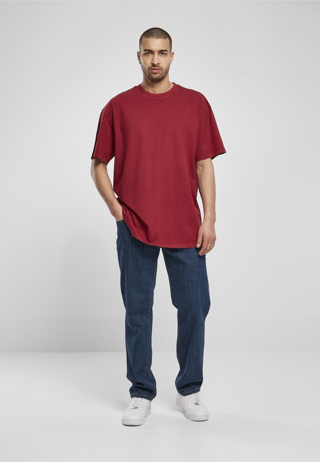 URBAN CLASSICS T-Shirt »Urban Classics Herren Oversized Distressed Tee« 1