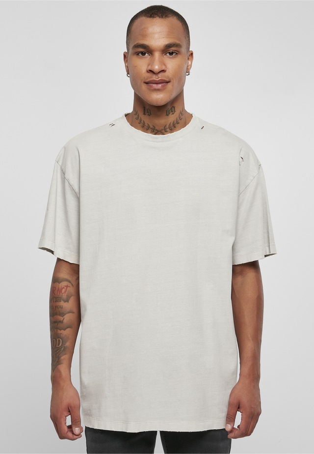 URBAN CLASSICS T-Shirt »Urban Classics Herren Oversized Distressed Tee« 1