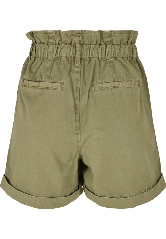 URBAN CLASSICS Stoffhose »Urban Classics Damen Ladies Paperbag Shorts«