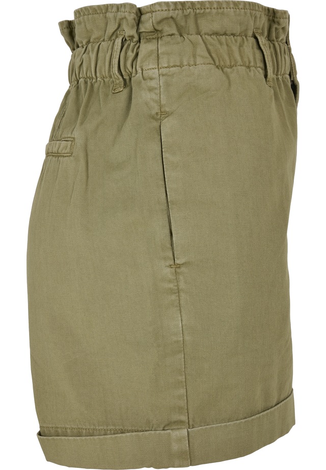 URBAN CLASSICS Stoffhose »Urban Classics Damen Ladies Paperbag Shorts«