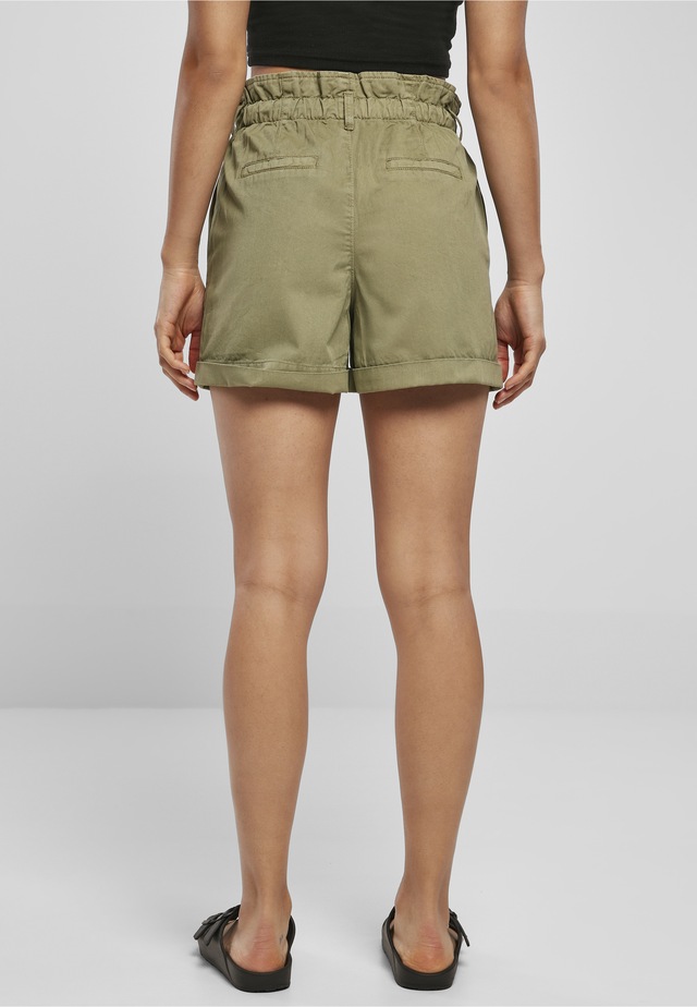URBAN CLASSICS Stoffhose »Urban Classics Damen Ladies Paperbag Shorts«
