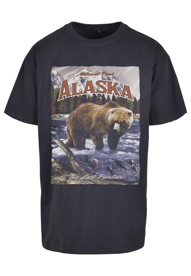 Upscale by Mister Tee T-Shirt »Upscale by Mister Tee Herren Alaska Vintage Oversize Tee« 1 Stk.
