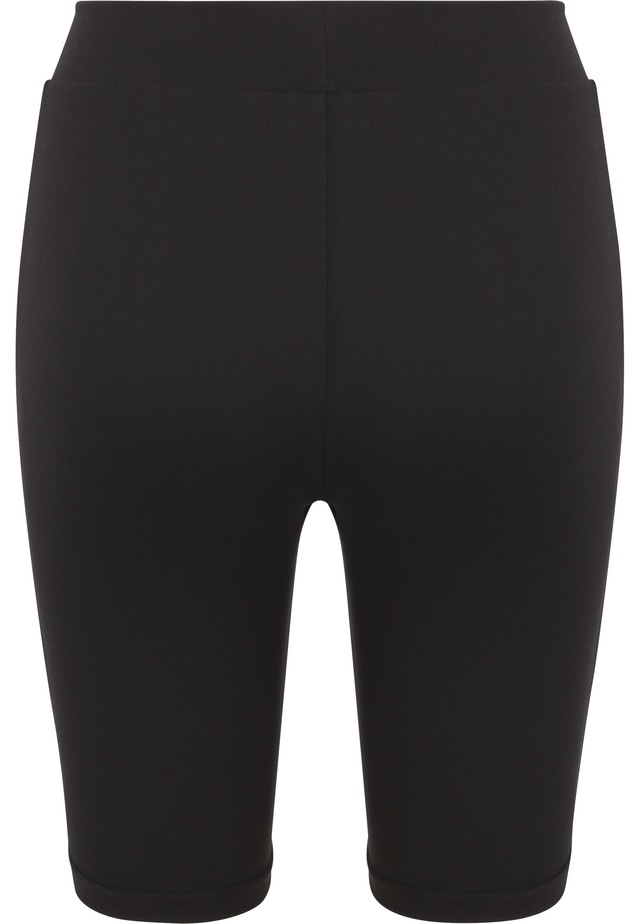 URBAN CLASSICS Stoffhose »Urban Classics Damen Ladies AOP Cycle Shorts 2-Pack«