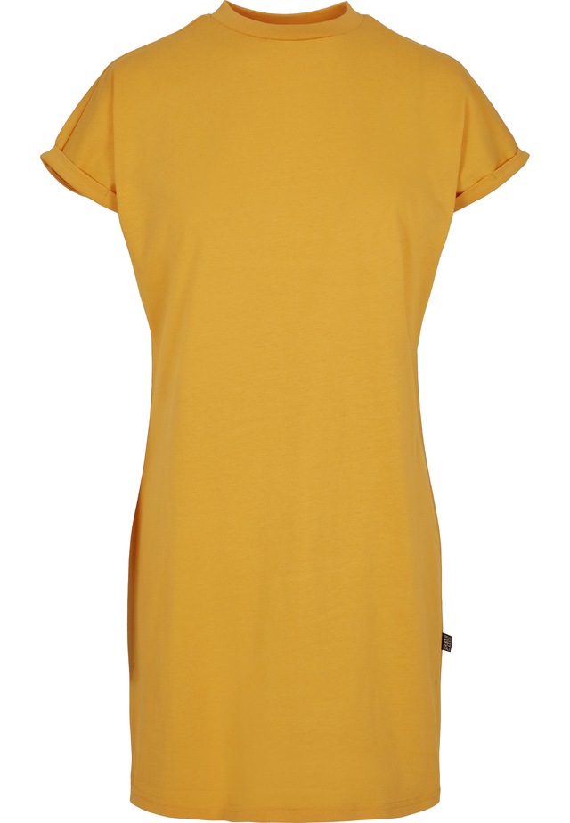 URBAN CLASSICS A-Linien-Kleid »Urban Classics Damen Ladies Rainbow Tee Dress« 1 Stk. tlg.