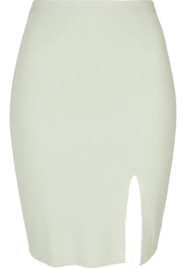 URBAN CLASSICS Maxirock »Urban Classics Damen Ladies Rib Knit Skirt« 1 Stk.