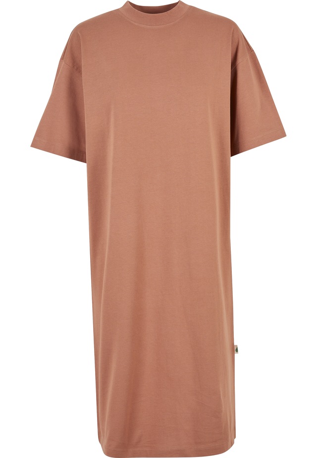URBAN CLASSICS A-Linien-Kleid »Urban Classics Damen Ladies Organic Long Oversized Tee Dress« 1 Stk. tlg.