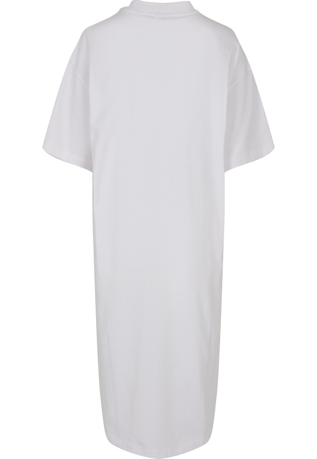 URBAN CLASSICS A-Linien-Kleid »Urban Classics Damen Ladies Organic Long Oversized Tee Dress« 1 Stk. tlg.
