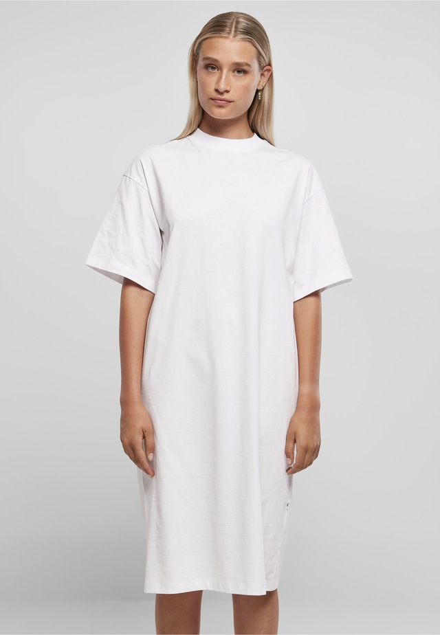 URBAN CLASSICS A-Linien-Kleid »Urban Classics Damen Ladies Organic Long Oversized Tee Dress« 1 Stk. tlg.