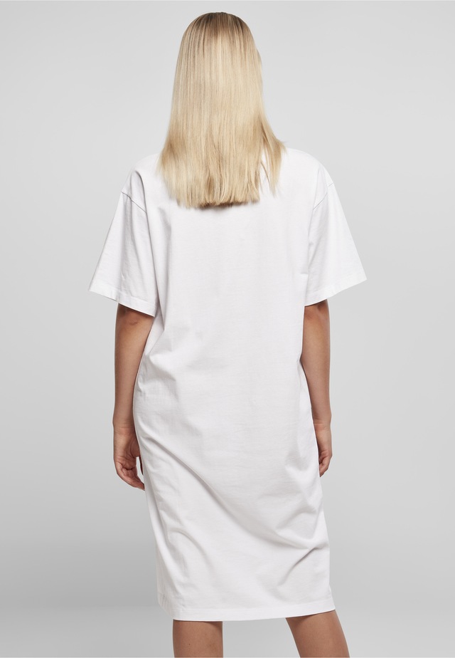 URBAN CLASSICS A-Linien-Kleid »Urban Classics Damen Ladies Organic Long Oversized Tee Dress« 1 Stk. tlg.