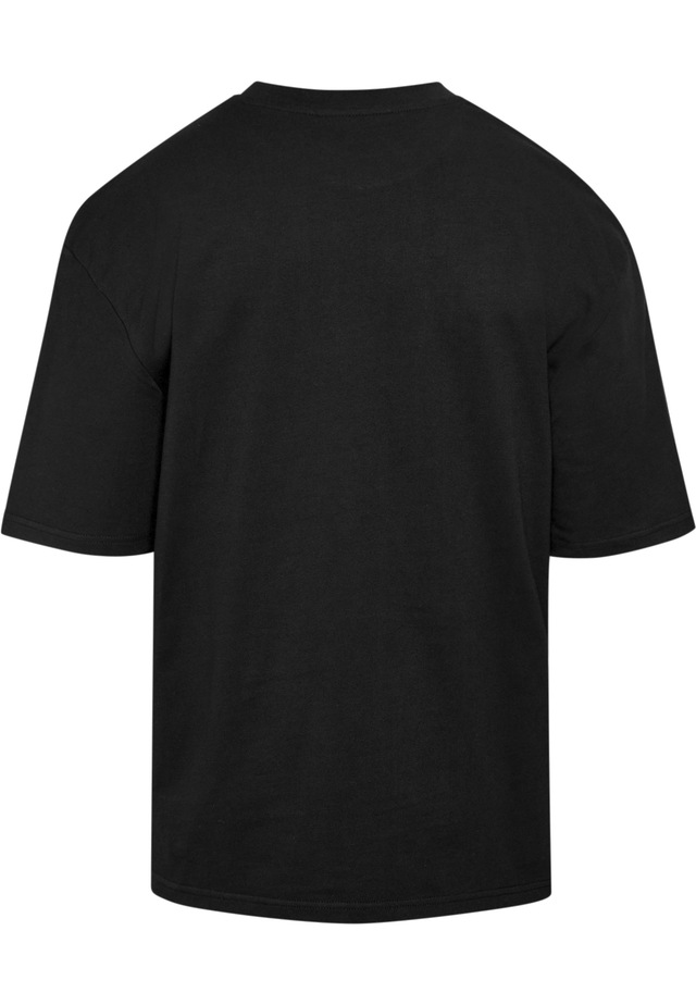 Dropsize T-Shirt »Dropsize Herren Heavy Oversize Metal Patch Basic T-Shirt« 1 Stk.