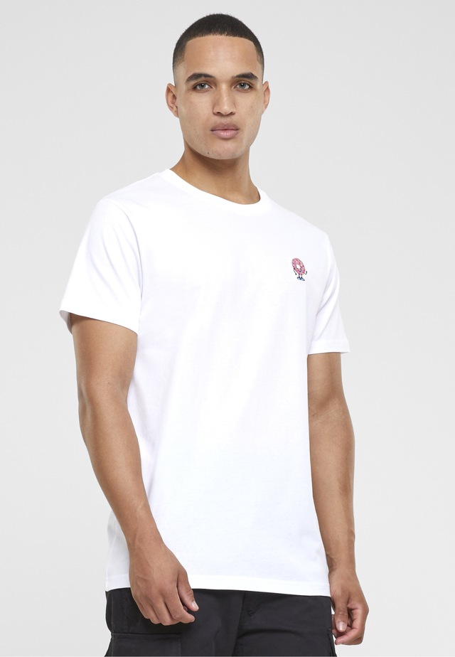 MisterTee T-Shirt »MisterTee Herren Donut Tee EMB« 1 Stk.