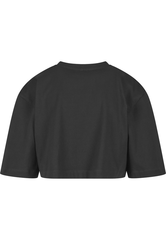 URBAN CLASSICS T-Shirt »Urban Classics Damen Ladies Heavy Organic Oversized Cropped Tee« 1 Stk.
