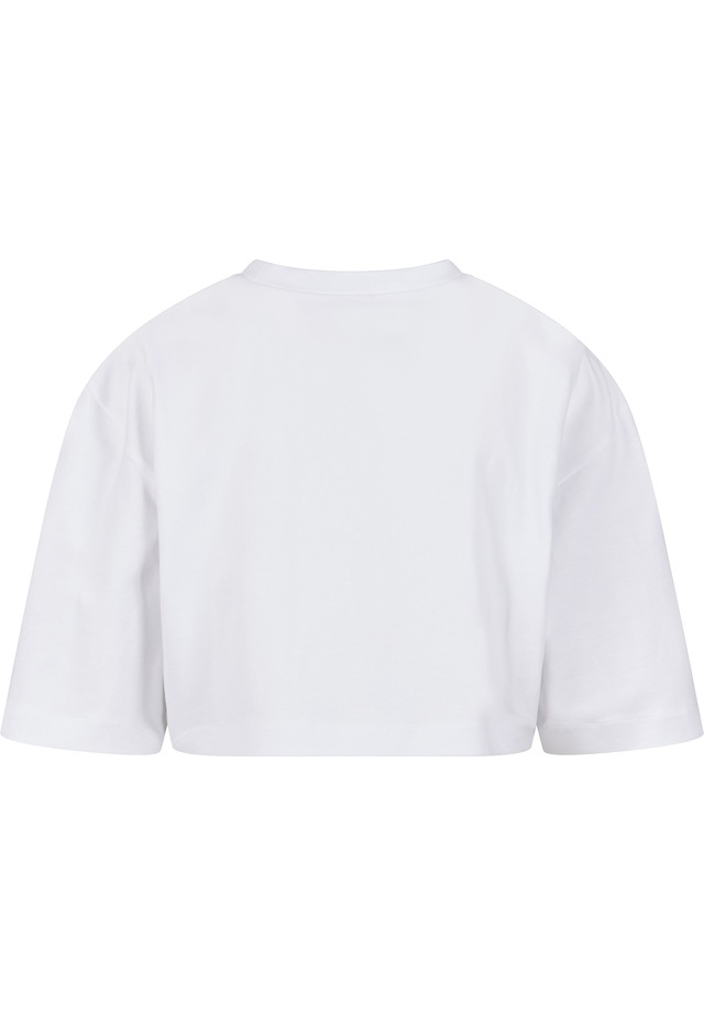 URBAN CLASSICS T-Shirt »Urban Classics Damen Ladies Heavy Organic Oversized Cropped Tee« 1 Stk.