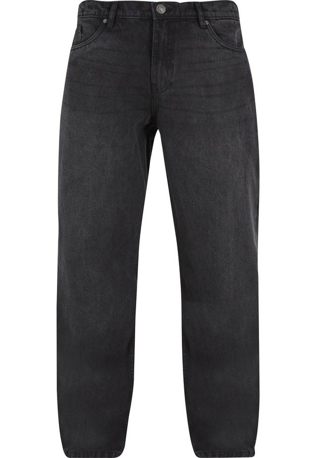 URBAN CLASSICS Bequeme Jeans »Urban Classics Herren Heavy Ounce Straight Fit Zipped Jeans«