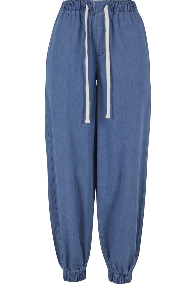 URBAN CLASSICS Jogginghose »Urban Classics Damen Ladies Light Denim Jogpants«