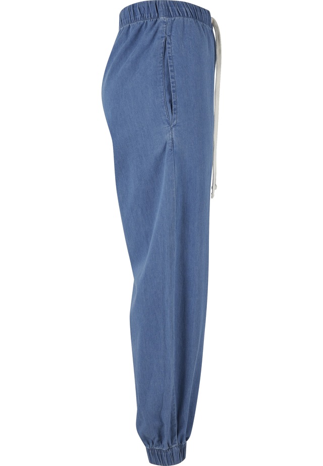 URBAN CLASSICS Jogginghose »Urban Classics Damen Ladies Light Denim Jogpants«