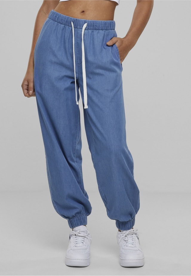 URBAN CLASSICS Jogginghose »Urban Classics Damen Ladies Light Denim Jogpants«