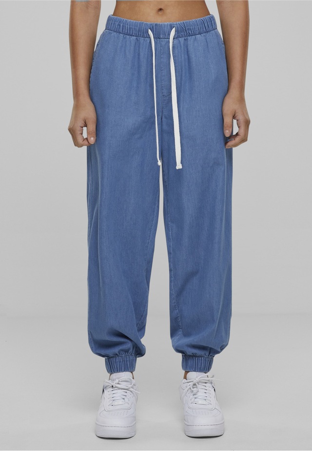 URBAN CLASSICS Jogginghose »Urban Classics Damen Ladies Light Denim Jogpants«