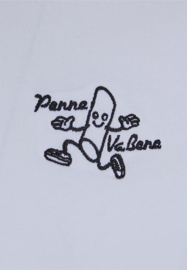 MisterTee T-Shirt »MisterTee Herren Penne Va Bene Tee EMB« 1 Stk.
