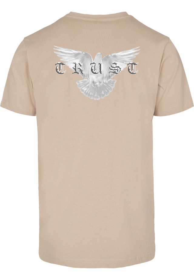 MisterTee T-Shirt »MisterTee Herren Trust Dove T-Shirt« 1 Stk.